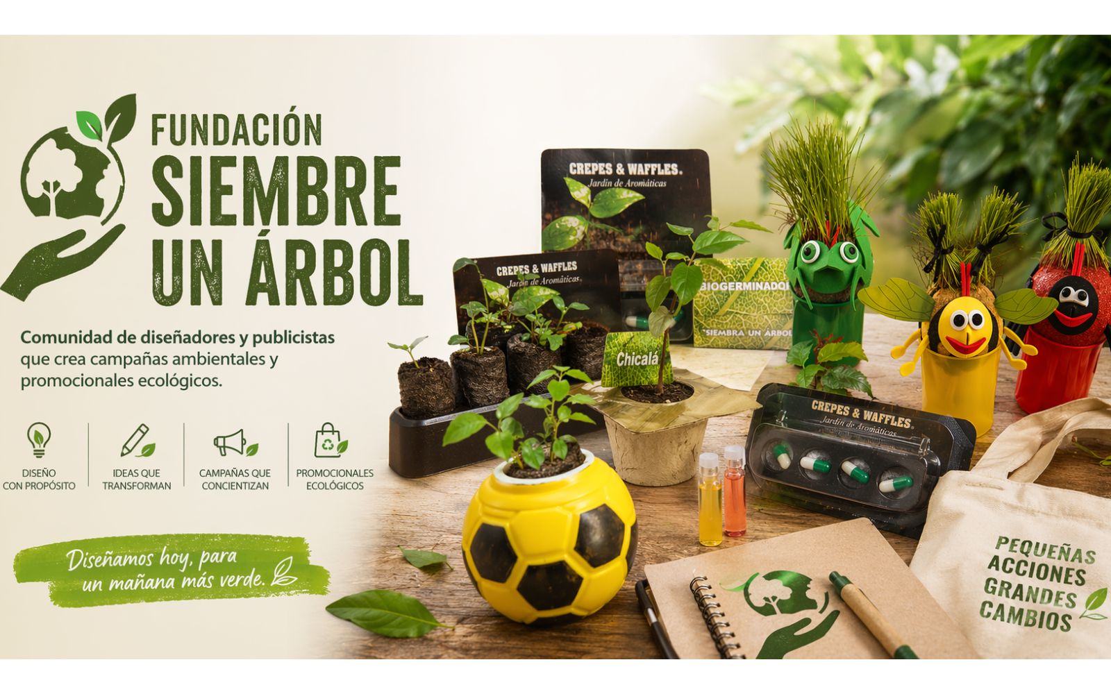 Diseño promocionales ecologicos